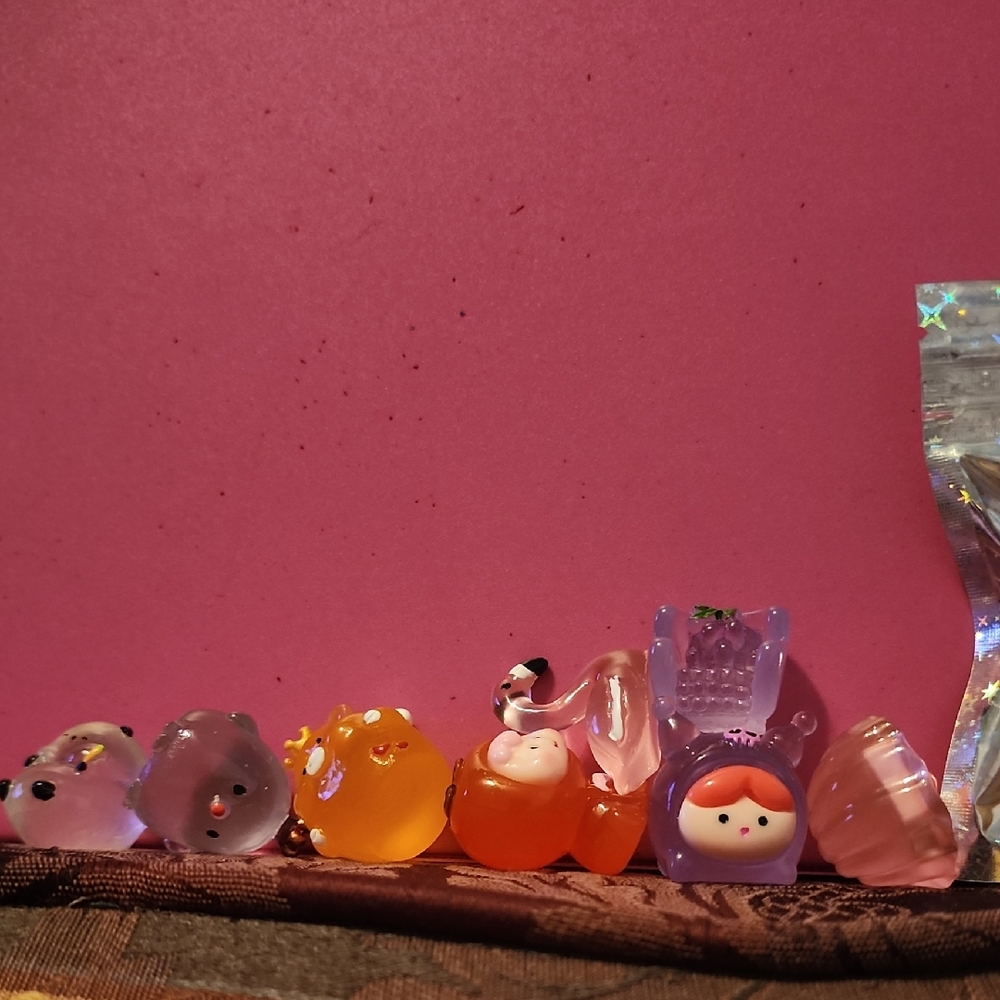 Cute Kawaii Figurine Set